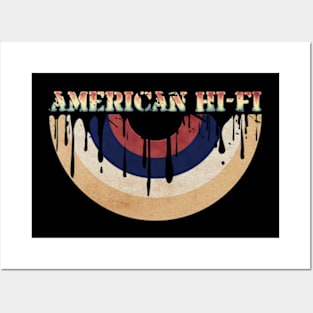 Melted Vinyl Vintage - "American Hi-Fi" Posters and Art